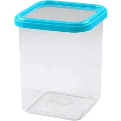 Банка для сыпучих продуктов, Cubbo, 1,2л., квадратная