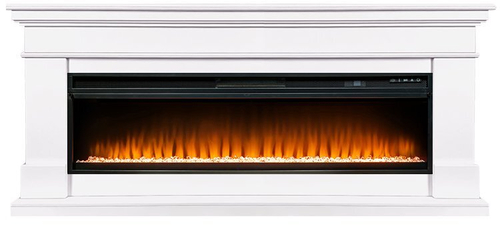 Каминокомплект California V60 SFT (Разборный) - Белый с очагом Vision 60 LED