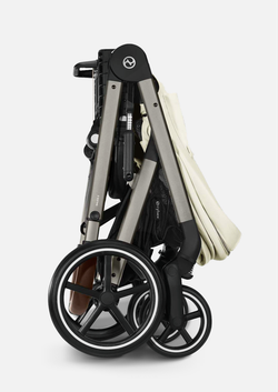 Cybex Детская коляска Balios S Lux BLK 2 в 1 цвет Seashell Beige