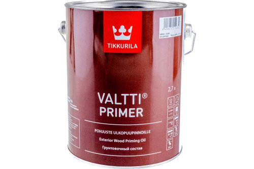 Грунт антисептик TIK Valtti Primer содержит масло (2,7л)
