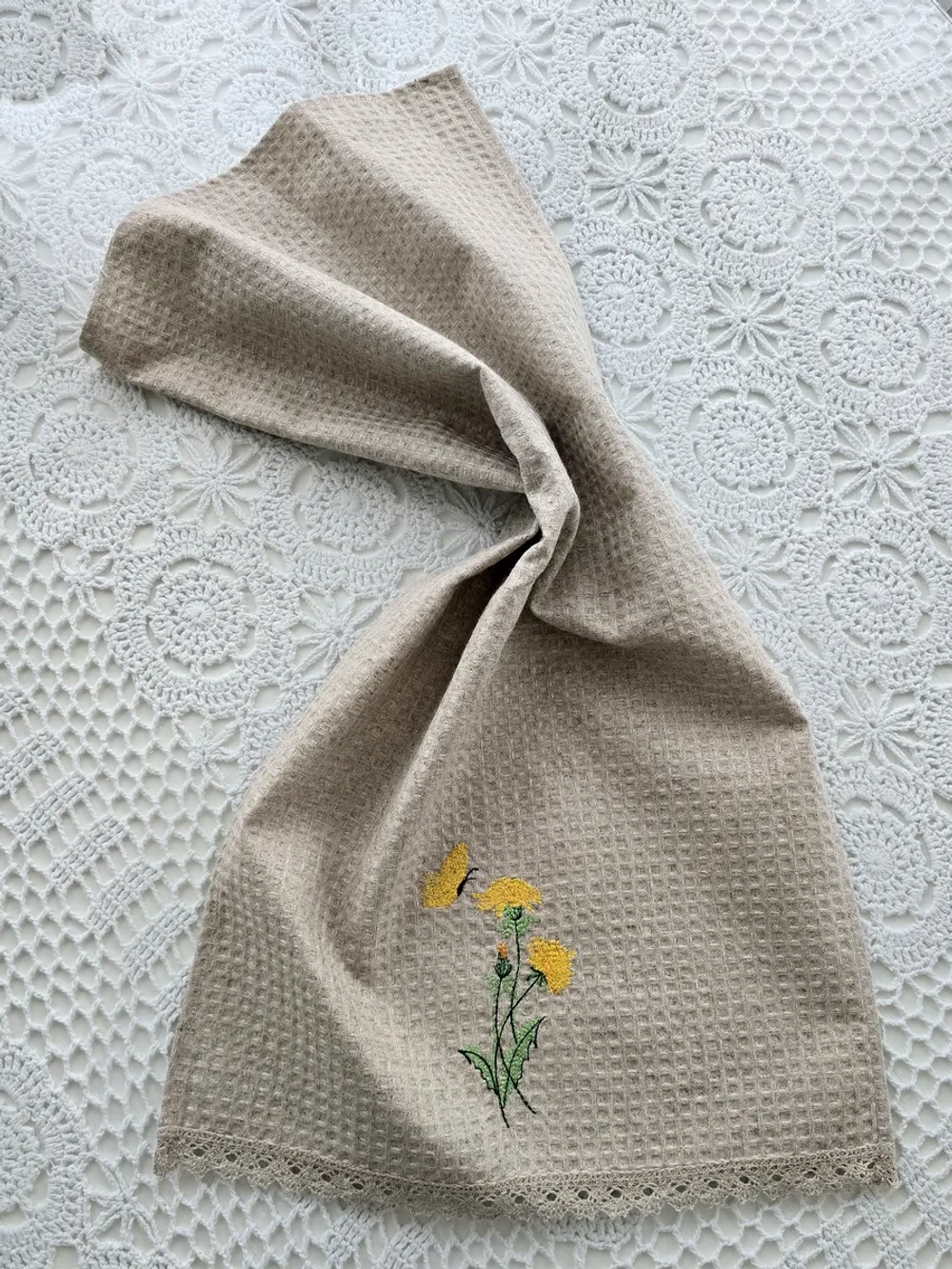 Полотенце для кухни "Одуванчик"