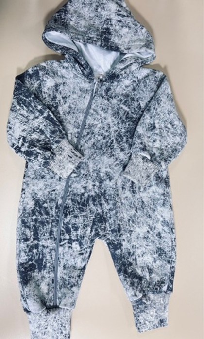 Комбинезон утепленый из футера 3-х ниточного