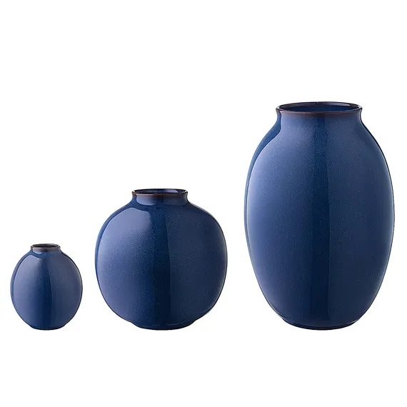 Ваза nature, 18 см, темно-синяя
