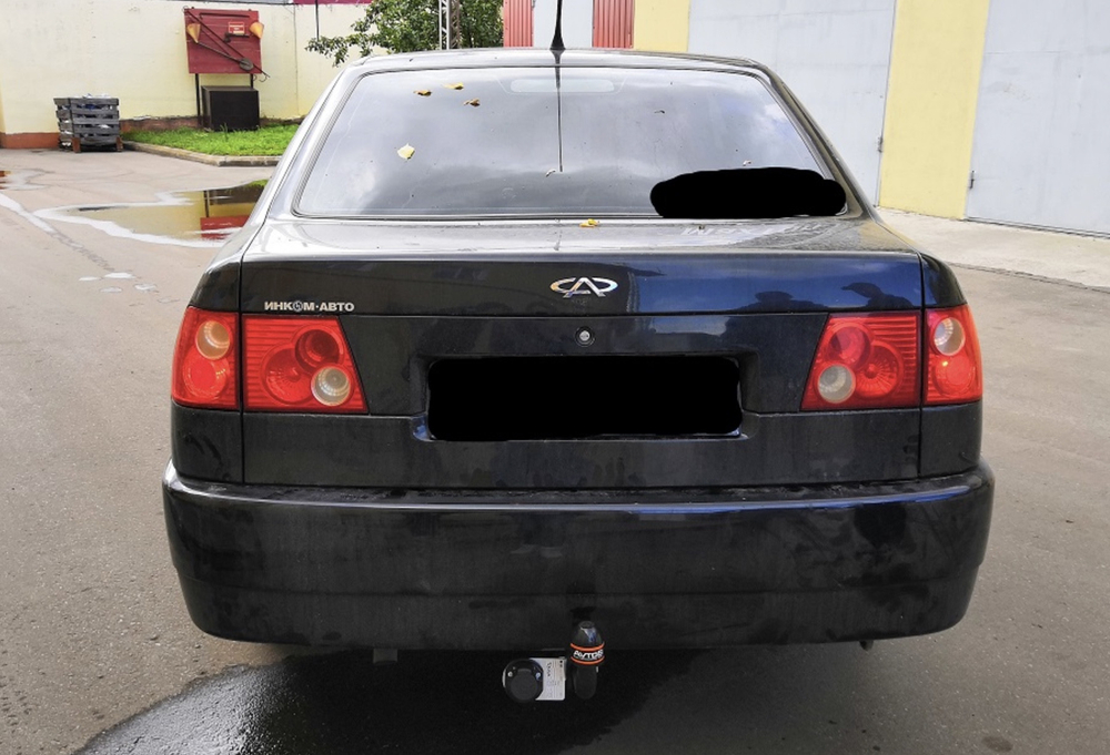 Фаркоп для Chery Amulet 2006-2010 Тип шара: A. Нагрузки: 750/50 кг, CE 01