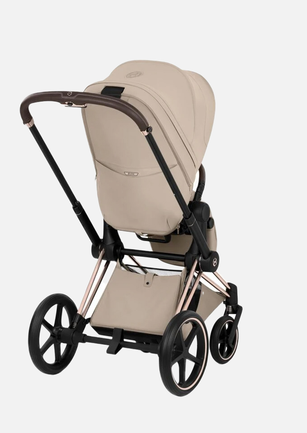 Коляска Cybex Priam V Style Rosegold 2 в 1 Cozy Beige