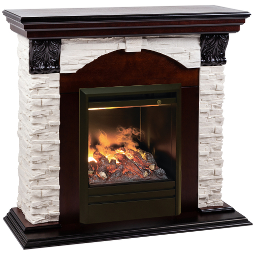 Каминокомплект Real Flame Dublin Lux AO с очагом 3D Olympic