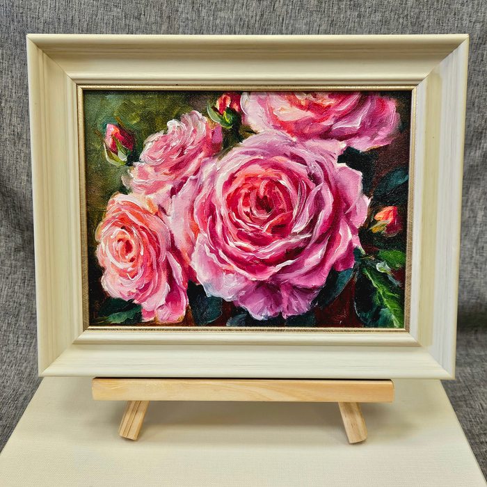 Картина "Розы" 15х20