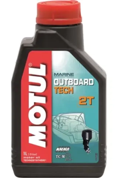 Масло моторное MOTUL Outboard Tech 2T 1 л, 113475