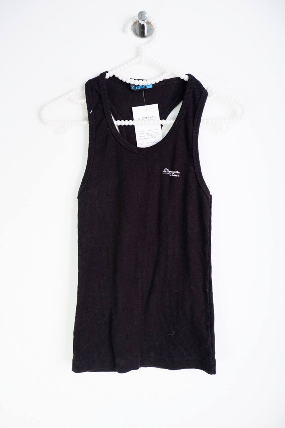 Топ для практичного образа, маркировка М, визуально на 46 размер