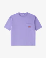 Футболка Ymkashix Logo Face фиолетовая