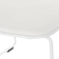 Стул Vivo белый с мягкой подушкой