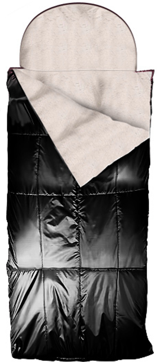 Северный путь БУРАН. Зимний спальный мешок на меху из натуральной овечьей шерсти (40-62 размер), трансформируется в одеяло