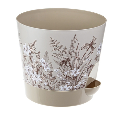 Кашпо НИКА ДЕКО D150мм 1,6л с прикорневым поливом М3077