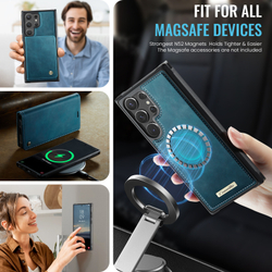 Чехол-кошелек CaseMe 2 in 1 MagSafe Samsung Galaxy S23 Ultra
