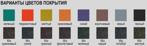 Спортивное резиновое покрытие Rubblex Sport Puzzle 1000x1000