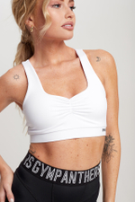 Топ с декоративной стяжкой