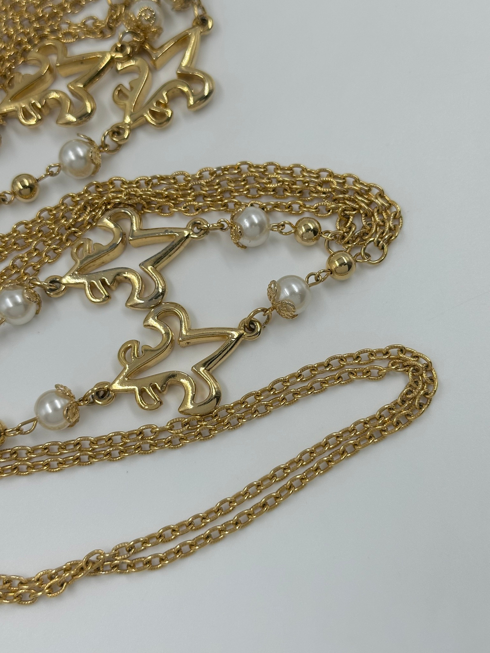 Цепь с декоративными вставками Fleur-de-Lys