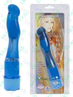 Вибромассажер с изогнутым контуром