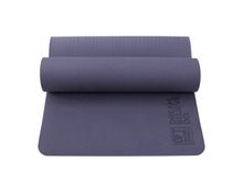 Коврик для йоги и фитнеса 185 х 80 см толщина 8 мм TPE лиловый