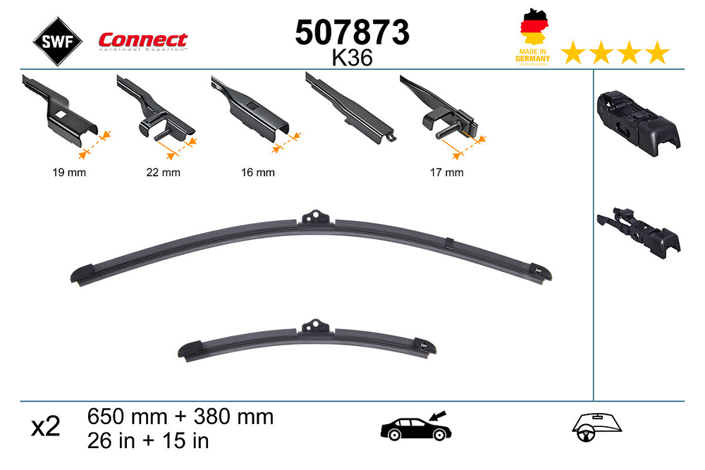 SWF - 507873-SWF - Wiper Blade
