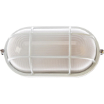 Светильник влагозащищенный Navigator НПБ1402 60Вт IP54 овал с решеткой