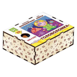 Головоломка"Многоугольники. Инопланетянин зеленый"