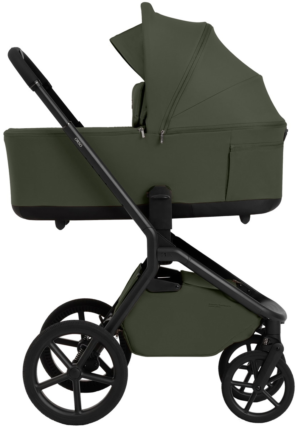 Коляска 3 в 1 Sweet Baby SBL Orso New + автокресло Premier Grey New Dark Green