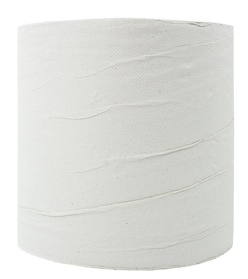 Полотенца бумажные Эконом 1-слойные, c центральной вытяжкой, 6 рулонов в упаковке