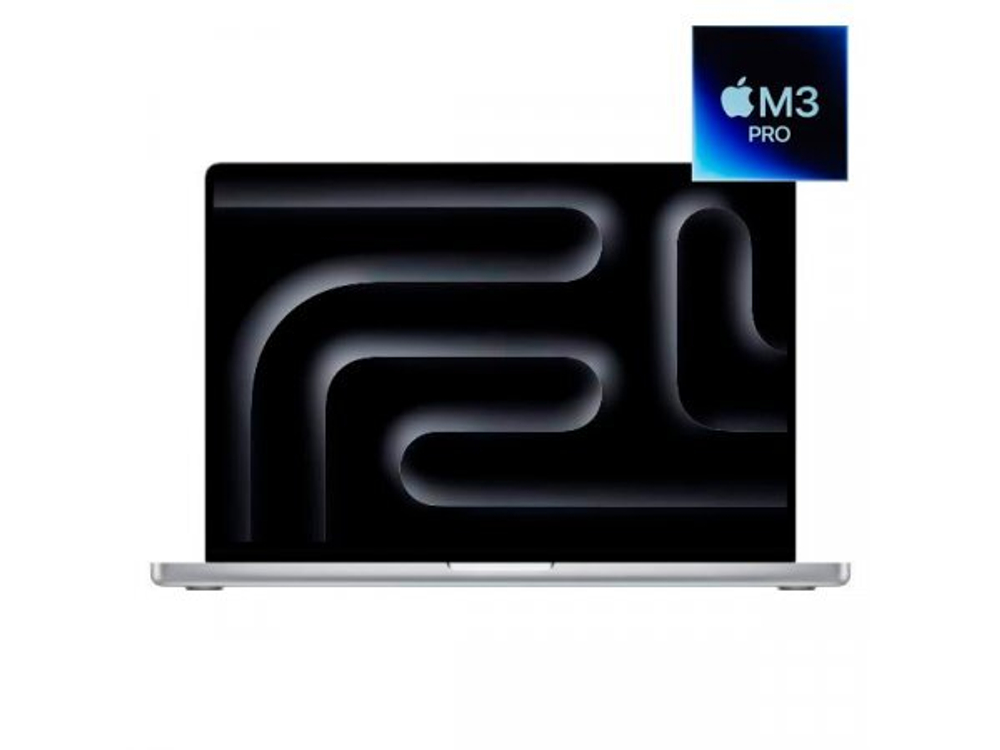 14.2 Ноутбук Apple MacBook Pro 14 2023 3024x1964, Apple M3 Pro, RAM 18 ГБ, SSD 1 ТБ, Apple graphics 18-core, macOS, MRX73, Silver, английская раскладка