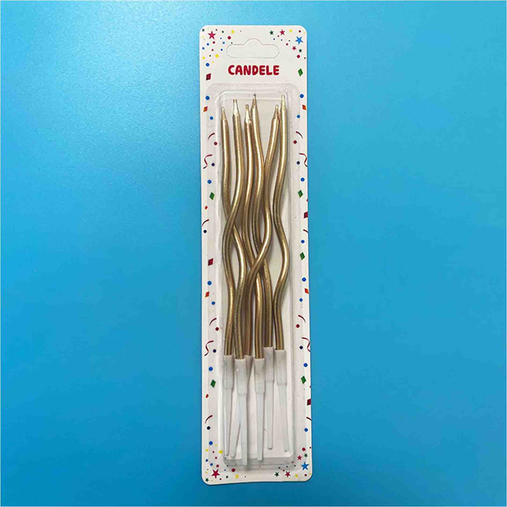 Набор свечей (золото)