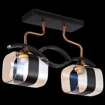 Люстра потолочная Reluce E14 72106-0.3-02 BK+GAB