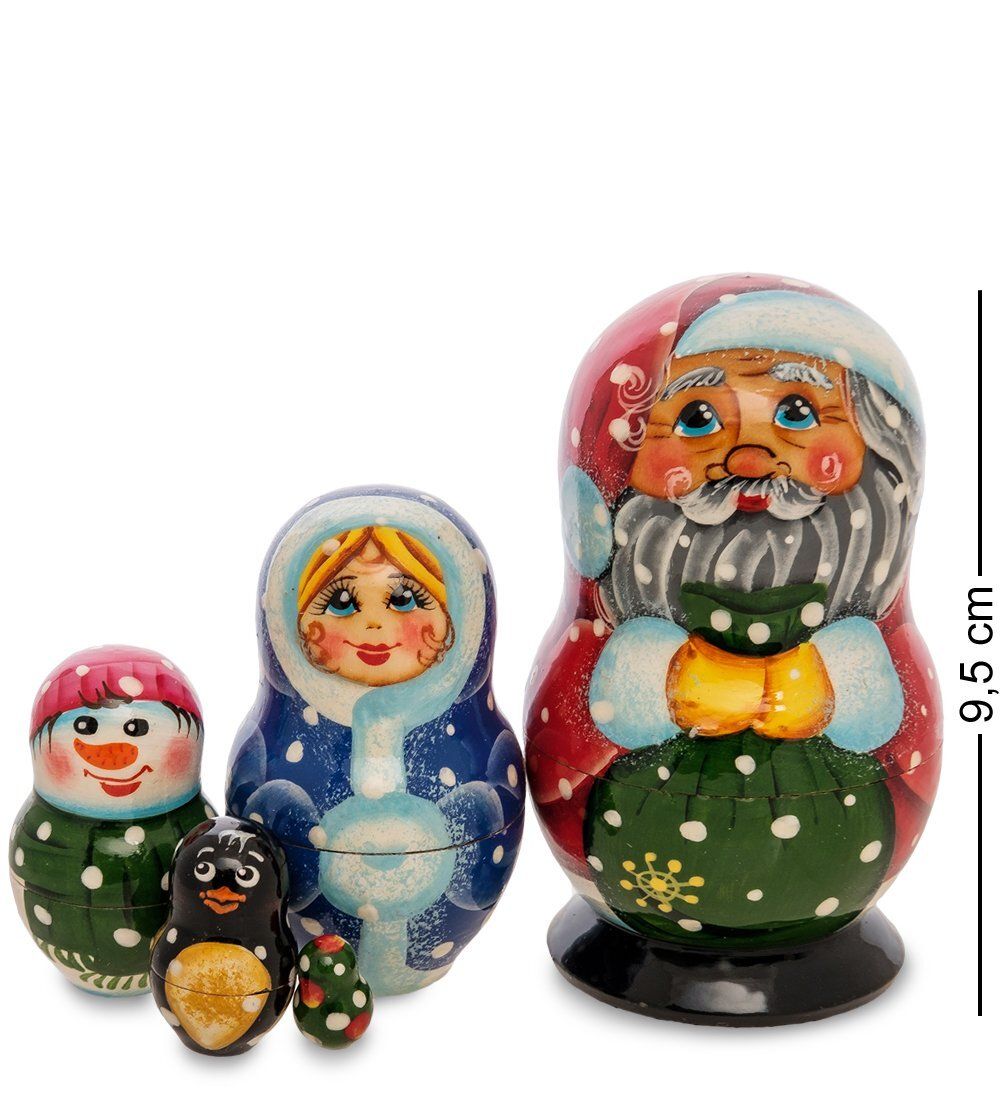 МР-24/ 54-B Матрешка 5м «Дед мороз» мал.