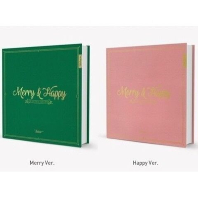 Альбом Twice -Merry & Happy 1st Album Repackage 2 Version SET