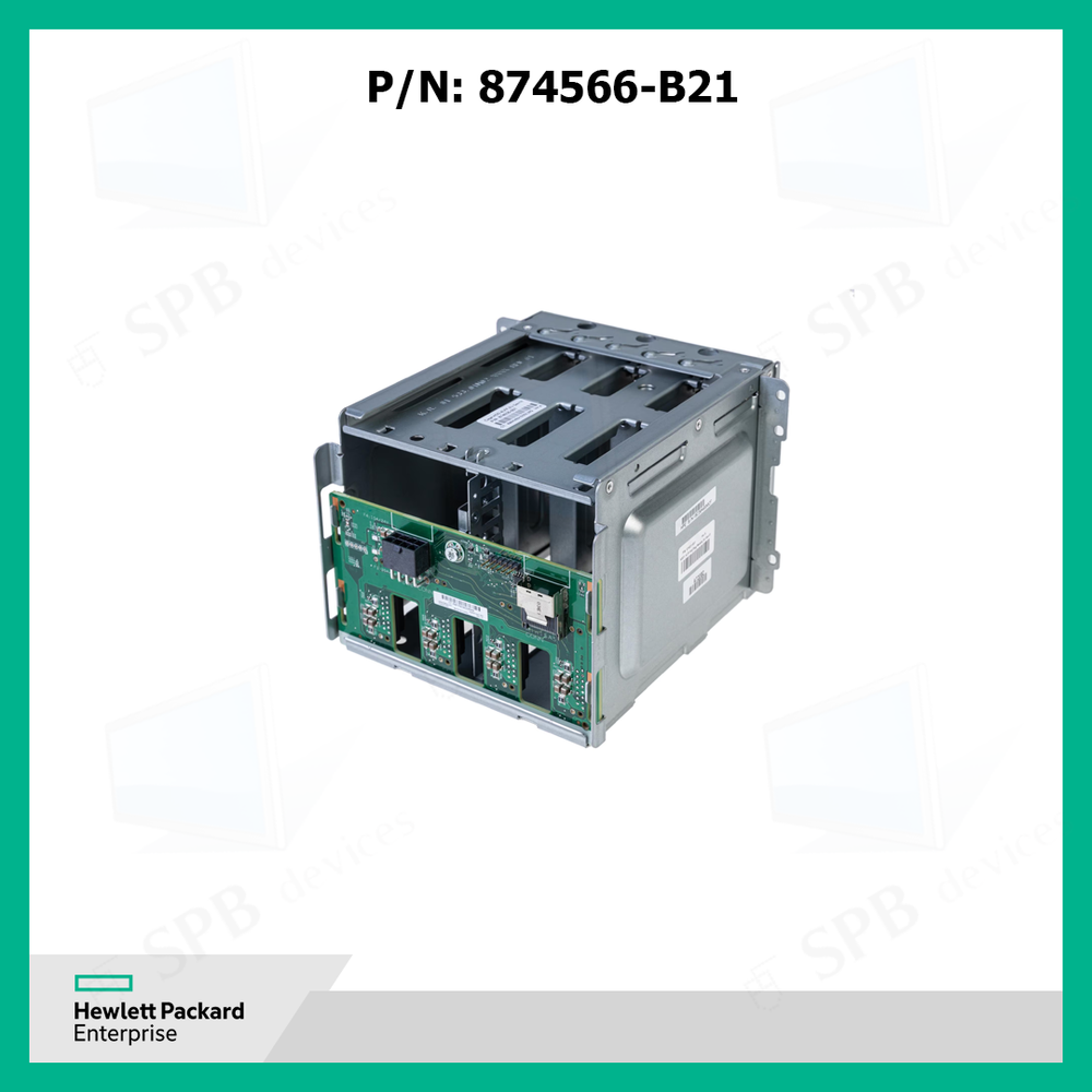 Корзина для жестких дисков HPE ML350 Gen10 4LFF HDD Cage Kit 874566-B21
