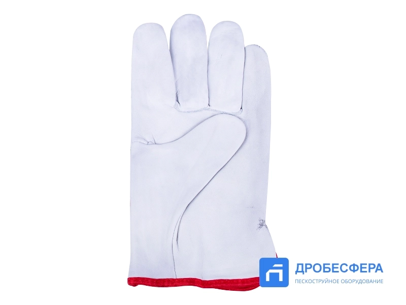 Перчатки пескоструйщика кожа/полиэстер серые арт. EXT grey