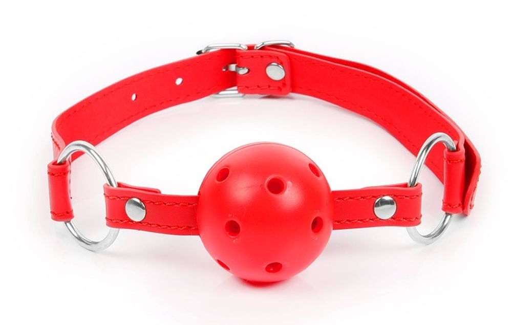 Кляп NotabuBDSM красный 4,5 см