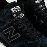 кроссовки New Balance 574 Mid Navy / Black Wmns Winter