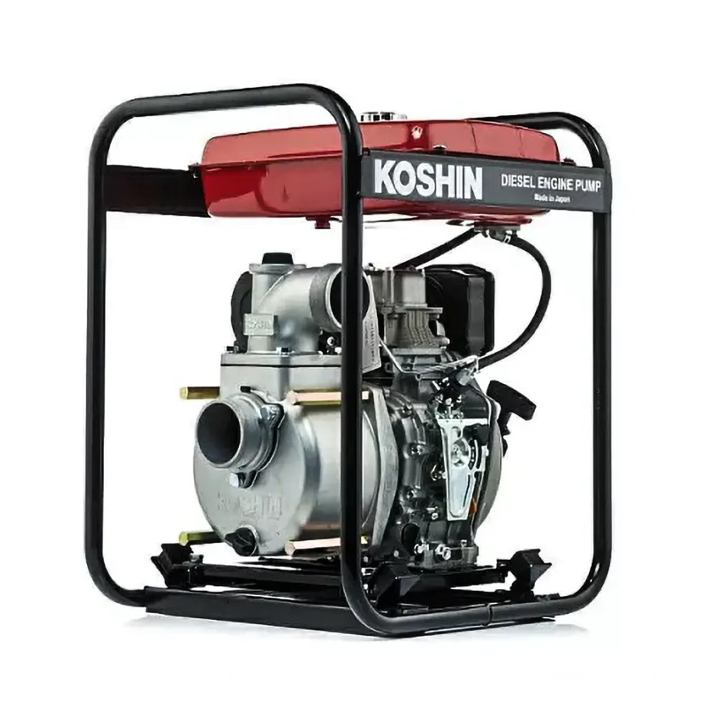 Koshin STY-80 D мотопомпа дизельная 4.2 л.с, 880 л/мин, диаметр 80 мм, STY-80D