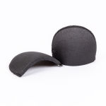 Плечевые накладки обшитые 1 пара черные В(ОВ)-20