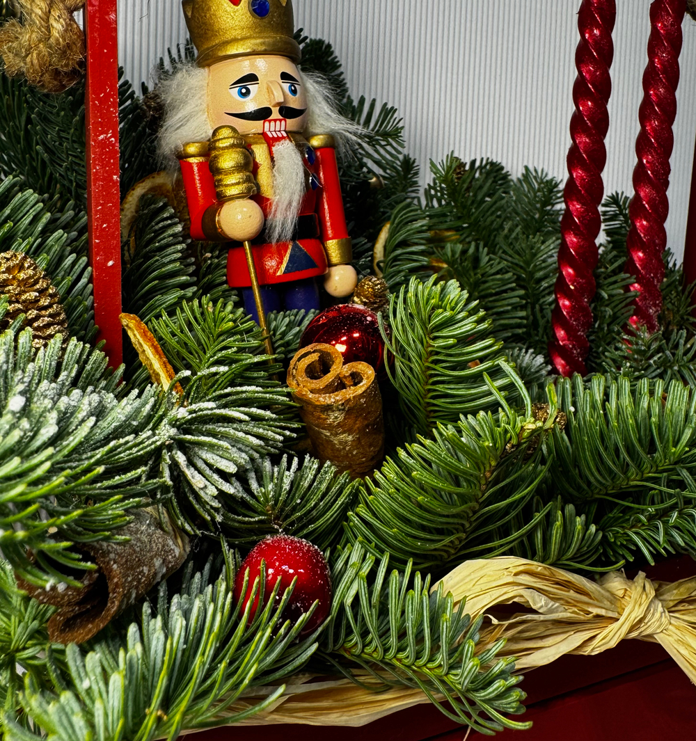 Композиция "Волшебство новогоднего вечера"