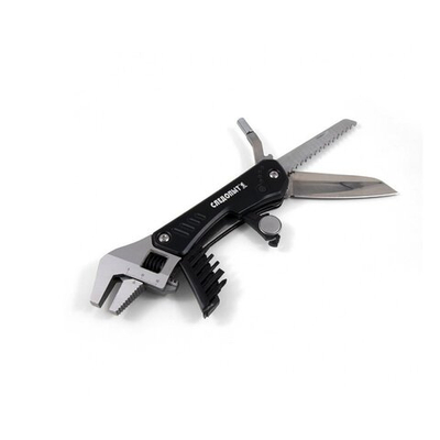 Мультитул (гаечный ключ) СЛЕДОПЫТ-URBAN, 160х40х18 мм, 7 предметов, набор бит, чехол, на блистере