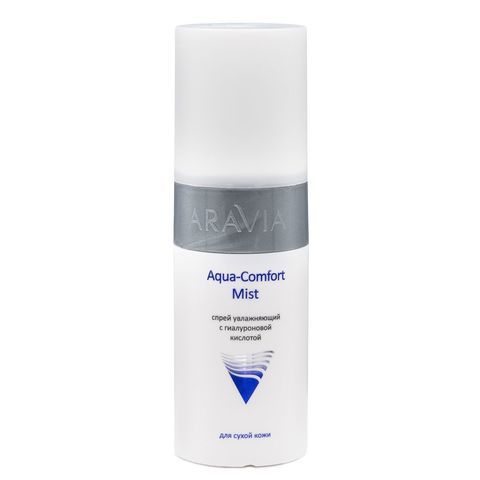 Спрей увлажняющий с гиалуроновой кислотой Aqua Comfort Mist, 150 мл, ARAVIA Professional