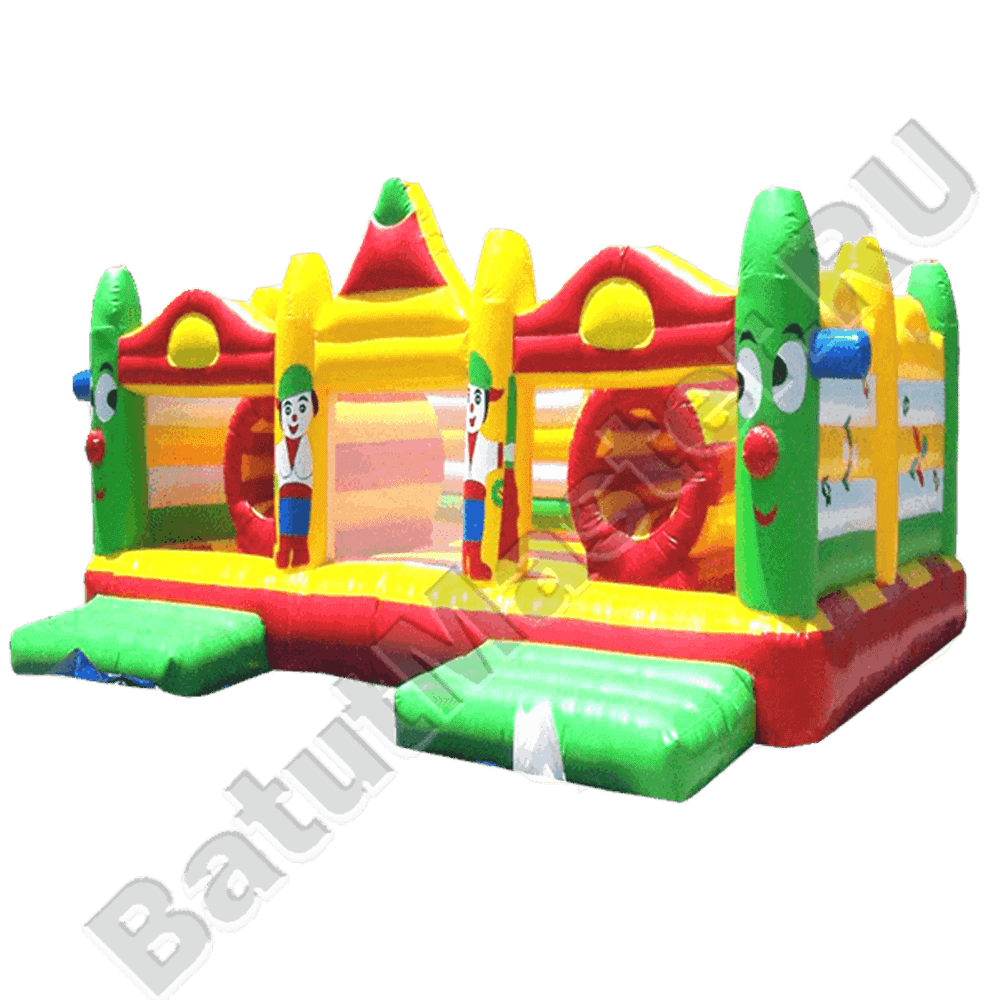 Средний надувной батут "Охрана" 8*5*3 м