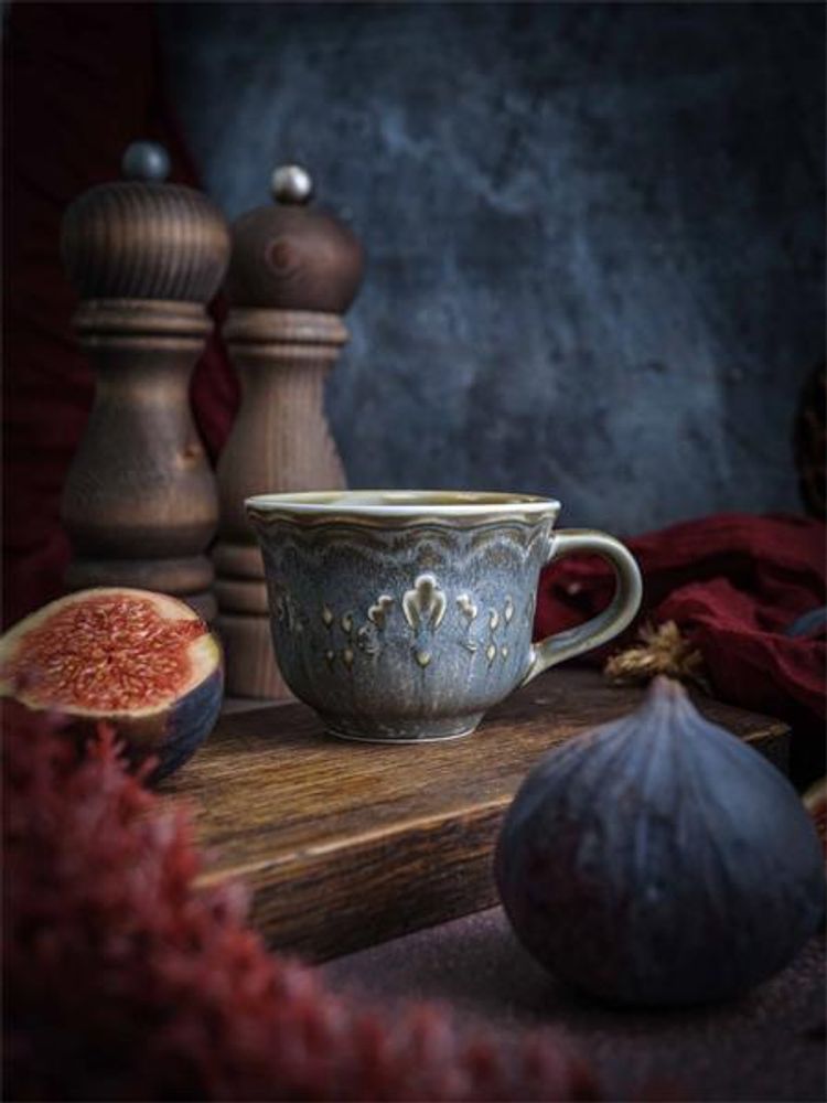 Чашка 100 мл, 9x7,3 см h 5,5, фарфор, Vintage