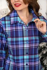 Халат Вдохновение-1 Виотекс СИНИЙ