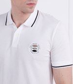 Поло Phillipson 110 BOSS BLACK - белый(50486202)