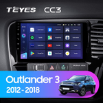 Teyes CC3 10" для Mitsubishi Outlander 2012-2018 (прав)