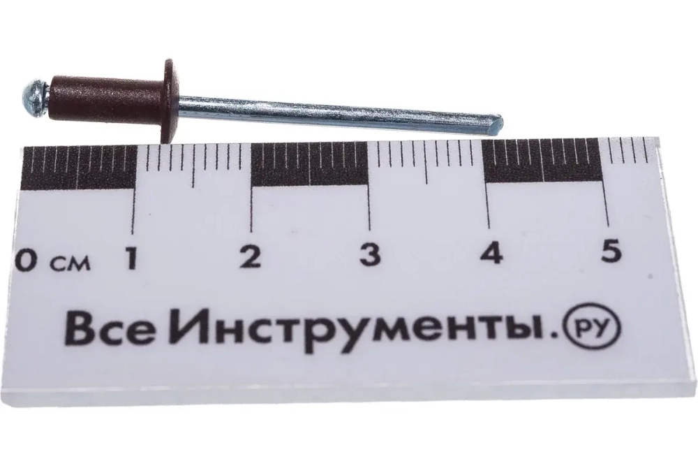 Заклепка вытяжная 4х10 RAL 8017 DAXMER