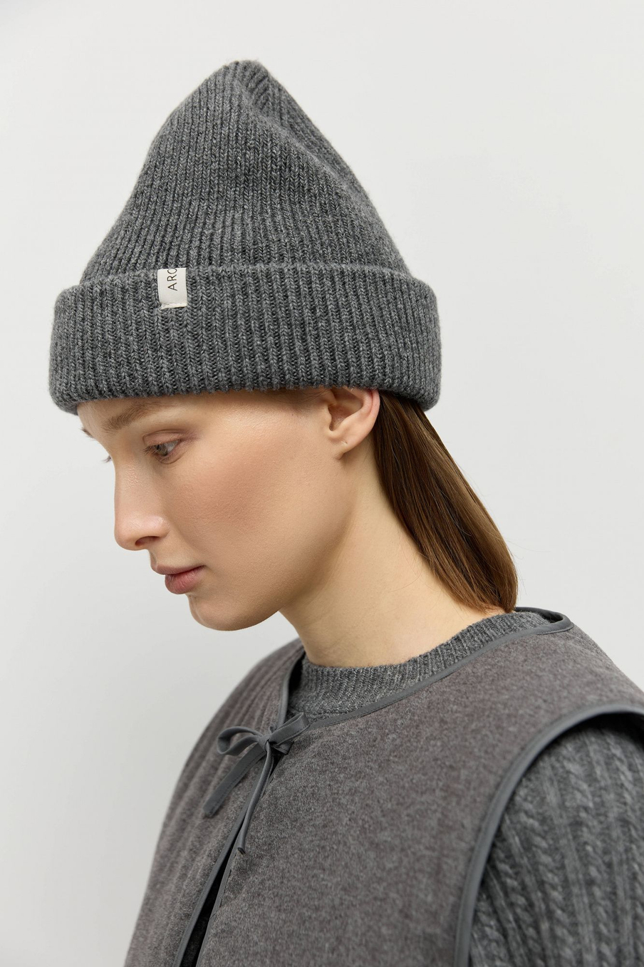 Жилет стеганый из фланели