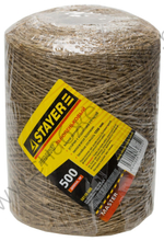 STAYER 500 м, d 1.4 мм, 1250 текс 13.5 кгс, льнопеньковый шпагат (50110-500)